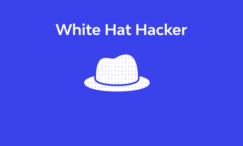 Hacker De White Hat Do Texto Da Escrita Conceito Que Significa O  Especialista Perito Da Segurança Informática Nos Testes De Penet Ilustração  Stock - Ilustração de varredura, incorporado: 142943584